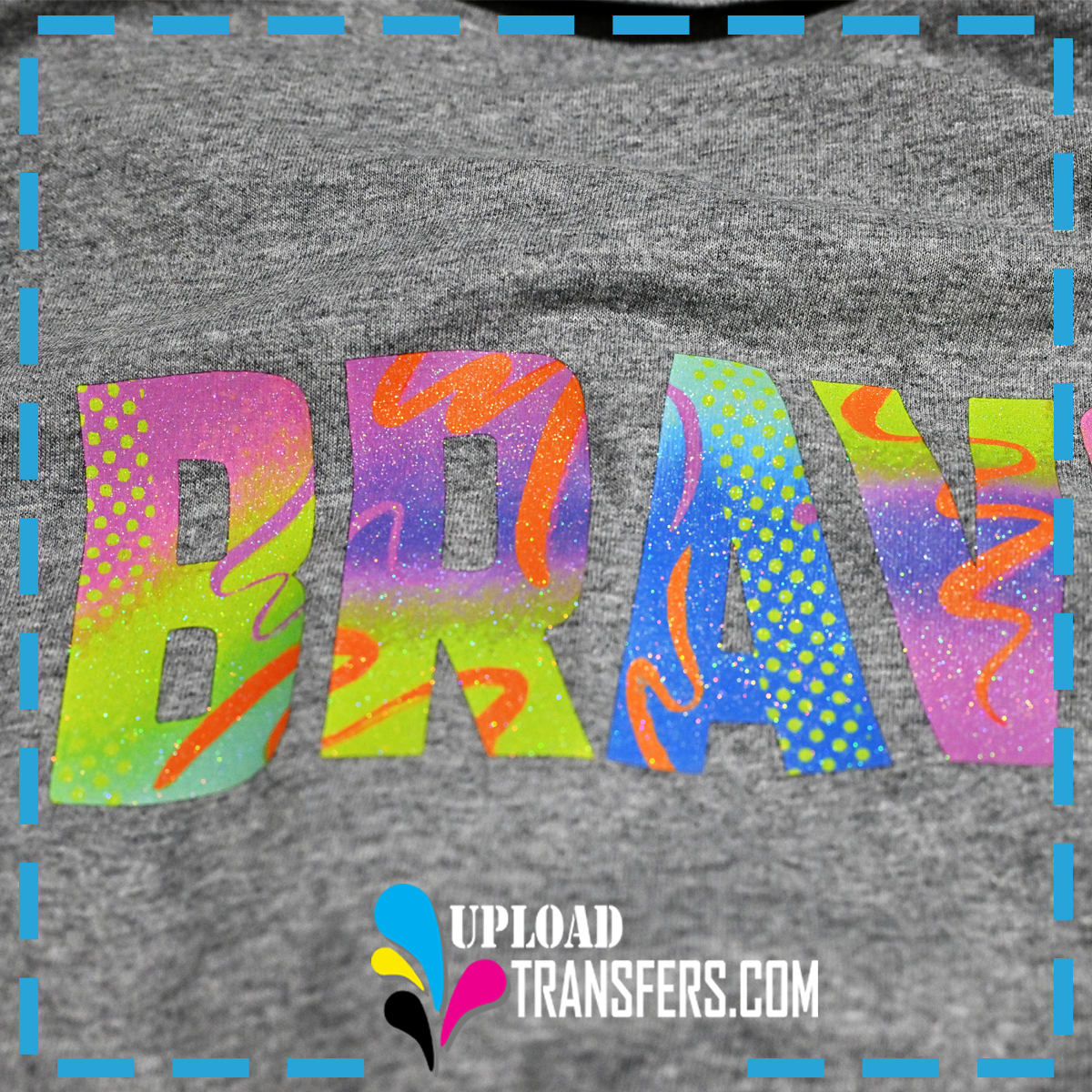 glitter4r Glitter DTF Transfers at the best price in the market. wholesale price and great quality.