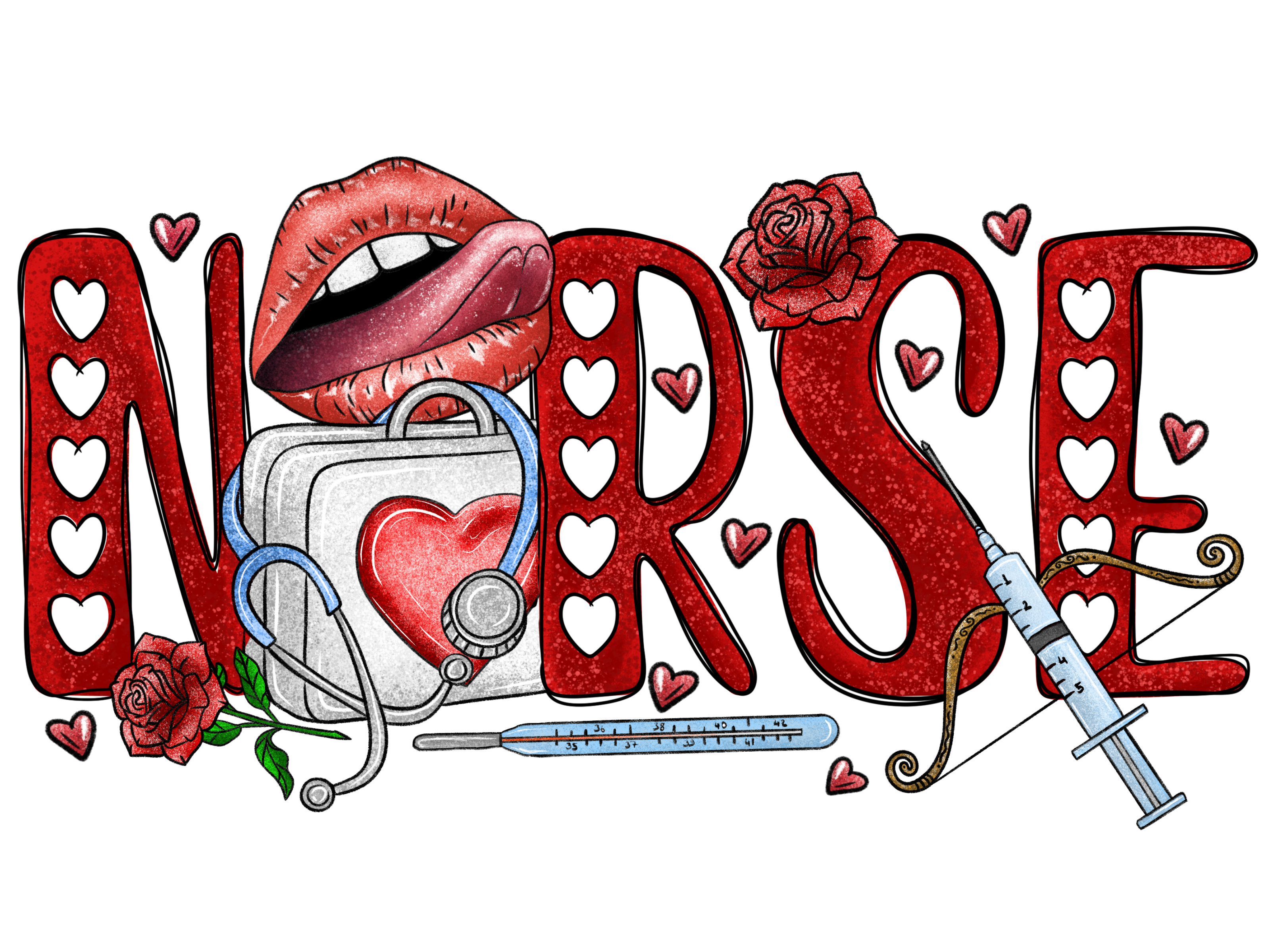 ValentinesDayLoveNurselips